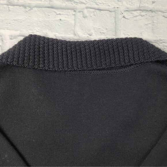 CAbi Black Jackie O Cropped Wool Blend Cardigan style #502 size Medium - Picture 11 of 16